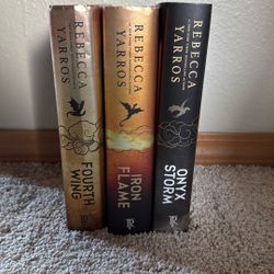 Hard Cover Fourth Wing Series