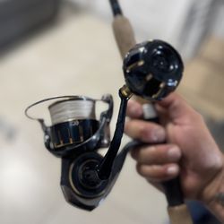 Saltiga 5k With Gloomis Rod