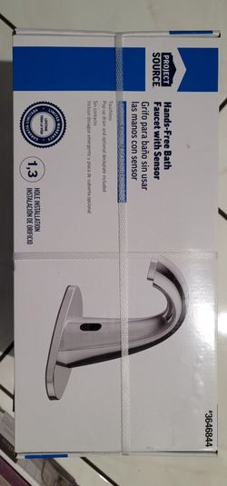 Project Source motion sensor bathroom sink faucet