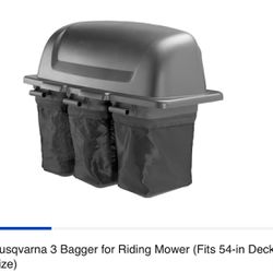 Husqvarna 3 Bagger for Riding Mower (Fits 54-in Deck Size)