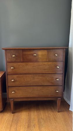 Vintage Mid-Century Highboy Chest