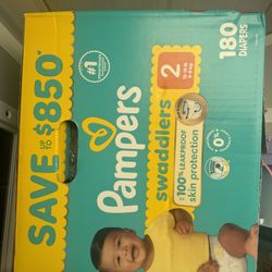 Diapers Size 2 180 Count