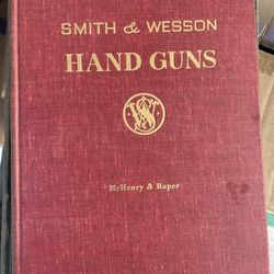 Smith And Wesson Hand Guns Book From 1945