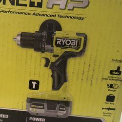 RYOBI ONE+ HP 18V Brushless Cordless 1/2 in. Hammer Drill Kit