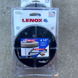 LENOX 4 1/2 Hole Saw