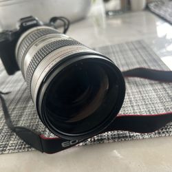 Canon R50 With 70 200mm Lens