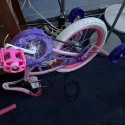 Girls Little Mermaid Bike