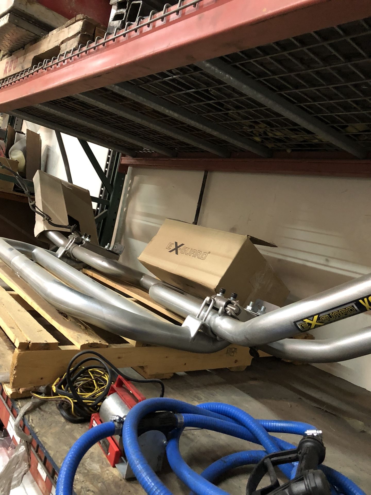 XG-125 ex-guard bumper w/ mounting brackets