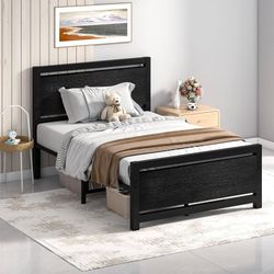 Twin Bed Frames with Headboard