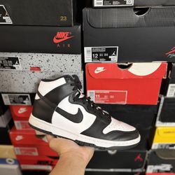 Nike Dunk High Panda size 9.5 USED But Clean