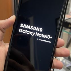SAMSUNG GALAXY NOTE 10  plus 256 GB , SOLD WITH WARRANTY $390