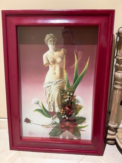 3D canvas painting in frame FREE