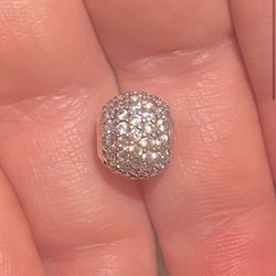 Crystal Silver Charm S925