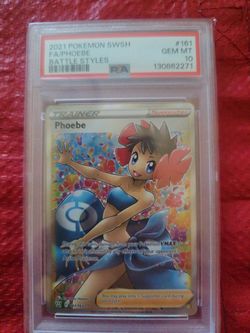 2021 Pokemon SW/SH Phoebe PSA 10