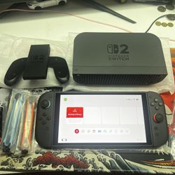 Nintendo Switch 2 Mario Kart World Bundle Brand New Comes With Dock, Accessories, and All Cables