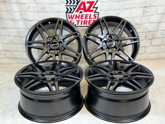 18" Mercedes OEM AMG Wheels Fit Benz C, G Class E, S GLE Black 18x7.5 18x8.5