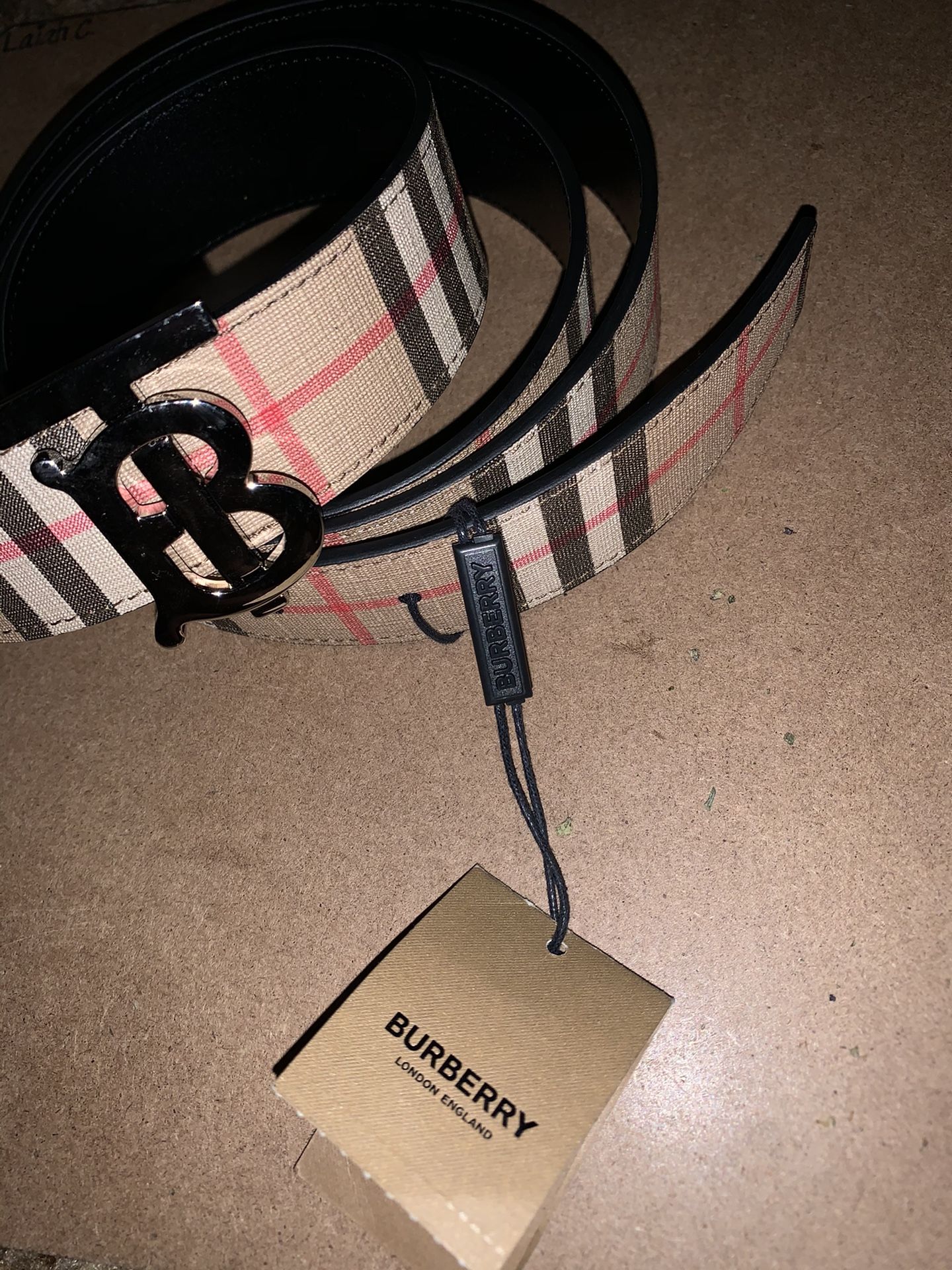 Burberry belt