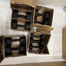 CAP Dumbbells And Stand (Exercise Equipment)