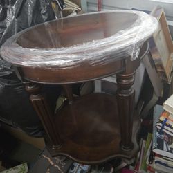 Soild Wood End Table 
