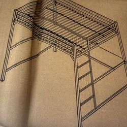 Cama Elevada Para Escritorio Abajo 