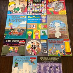 11 Vtg 1990s - 2000s FoxTrot Treasury Anthology Comic Strip Book Lot Bill Amend