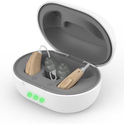 True Hearing Aids Not Amplifier 11 Channals Professional Rechargeable Waterproof Hearing Aids for Seniors Serve with Noise Cancelling Hearing Aid with