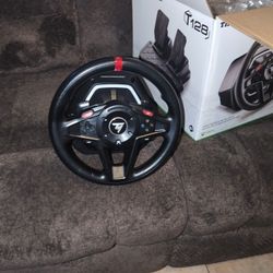 Racing Wheel  Xbox ONLY Thrust Master T128