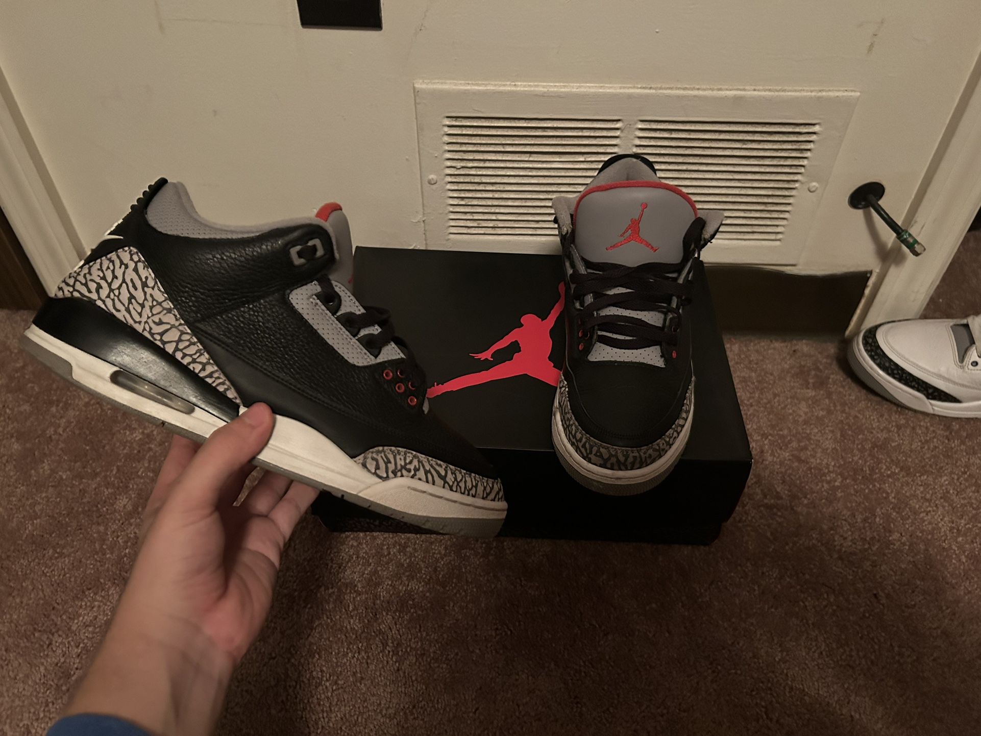 Jordan 3 Black Cement