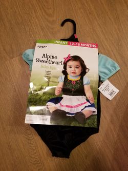 Brand new toddler girl costume