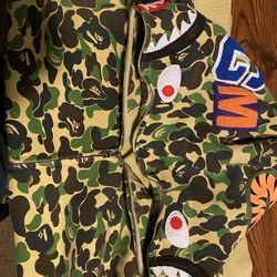 Green Bape Hoodie