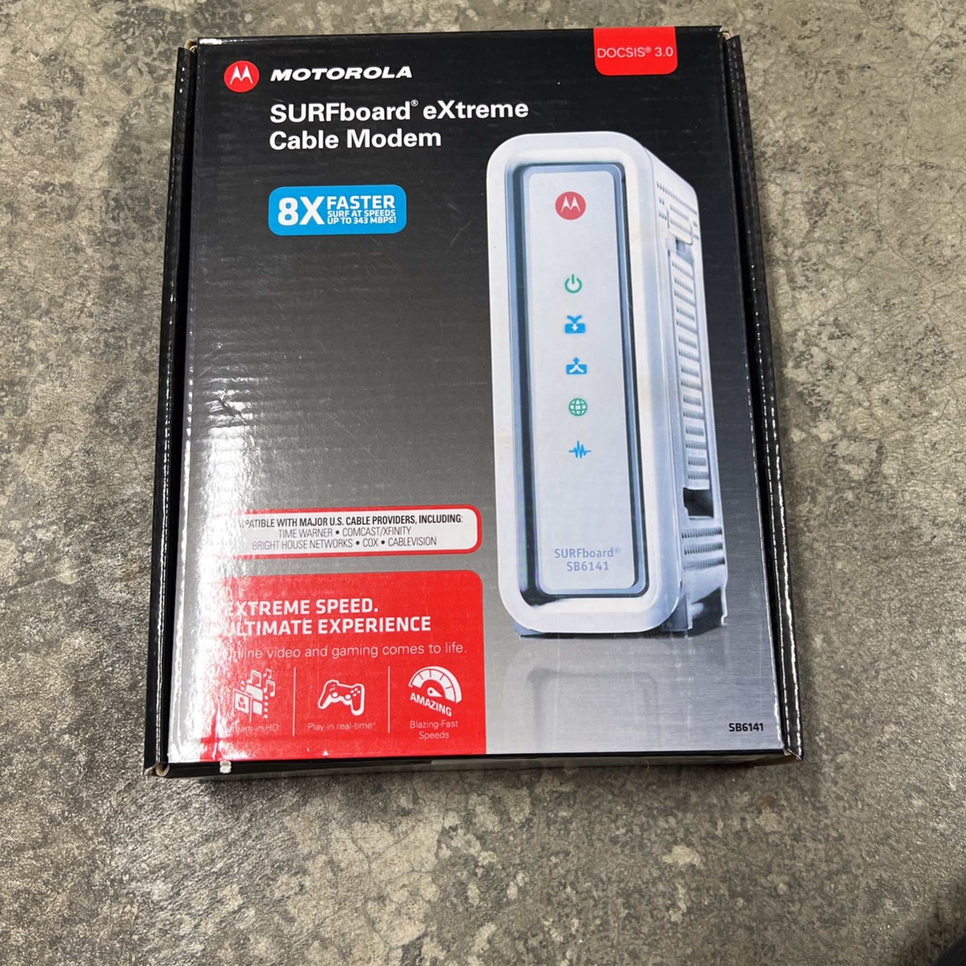 Motorola Cable Modem SB6141 Surfboard Extreme