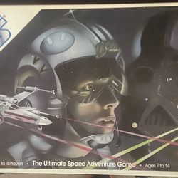 Vintage 1982 Star Wars 'The Ultimate Space Adventure' Parker Brothers Board Game Complete