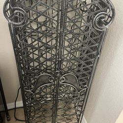 Wrought Iron Wine Rack