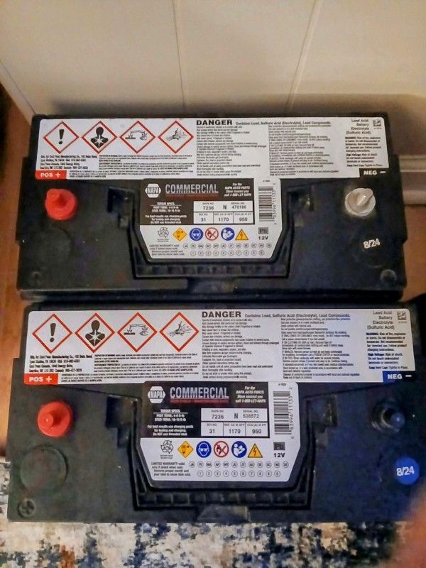 Commercial High Cycle/Maintenance Free Battery's