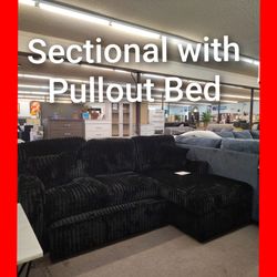 💥 Sectional with Pullout Bed