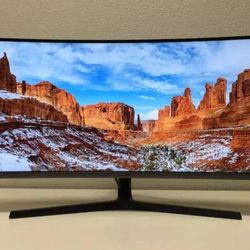 Like New In Box Samsung 34" Curved LCD Monitor 