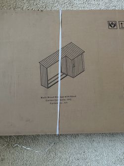 Multi Wood STORAGE with SHED