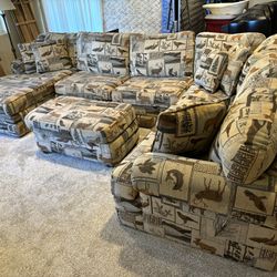 Mountain Lodge Sectional  Sofa / Couch