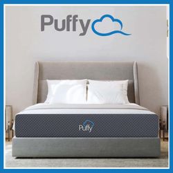 Queen Size Mattress Memory Foam Puffy Of 12” Inches Thick Firm New From Factory Wrapped in Plastic Same Day Delivery 