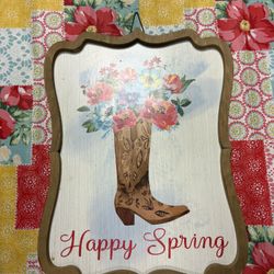 Pioneer Woman Springtime Floral Boot Picture