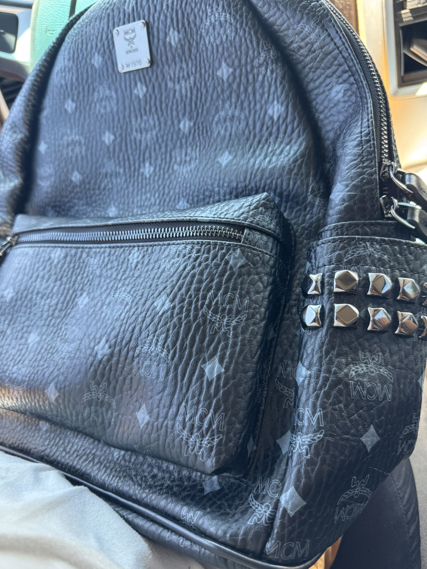 MCM Black Backpack