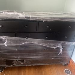 New Black Vanity / Bureau Or Buffet Table  $3.25.