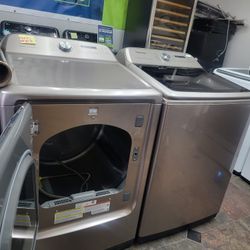 ♨️♨️SET SAMSUNG WASHER AND GAS DRYER ⛽️ 