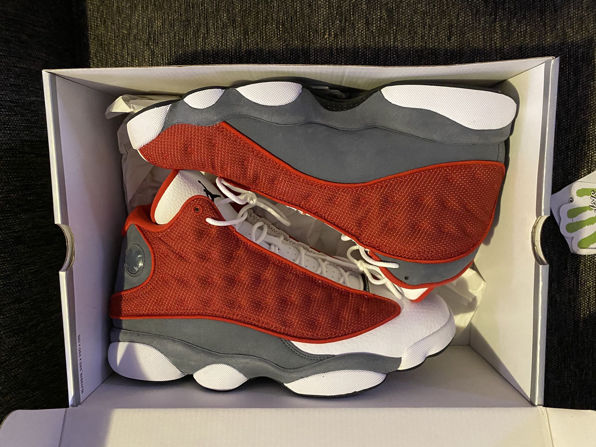 Retro Jordan 13s Red Flint
