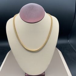 FOXTAIL NECKLACE 10KT 23 GRAMS 24”