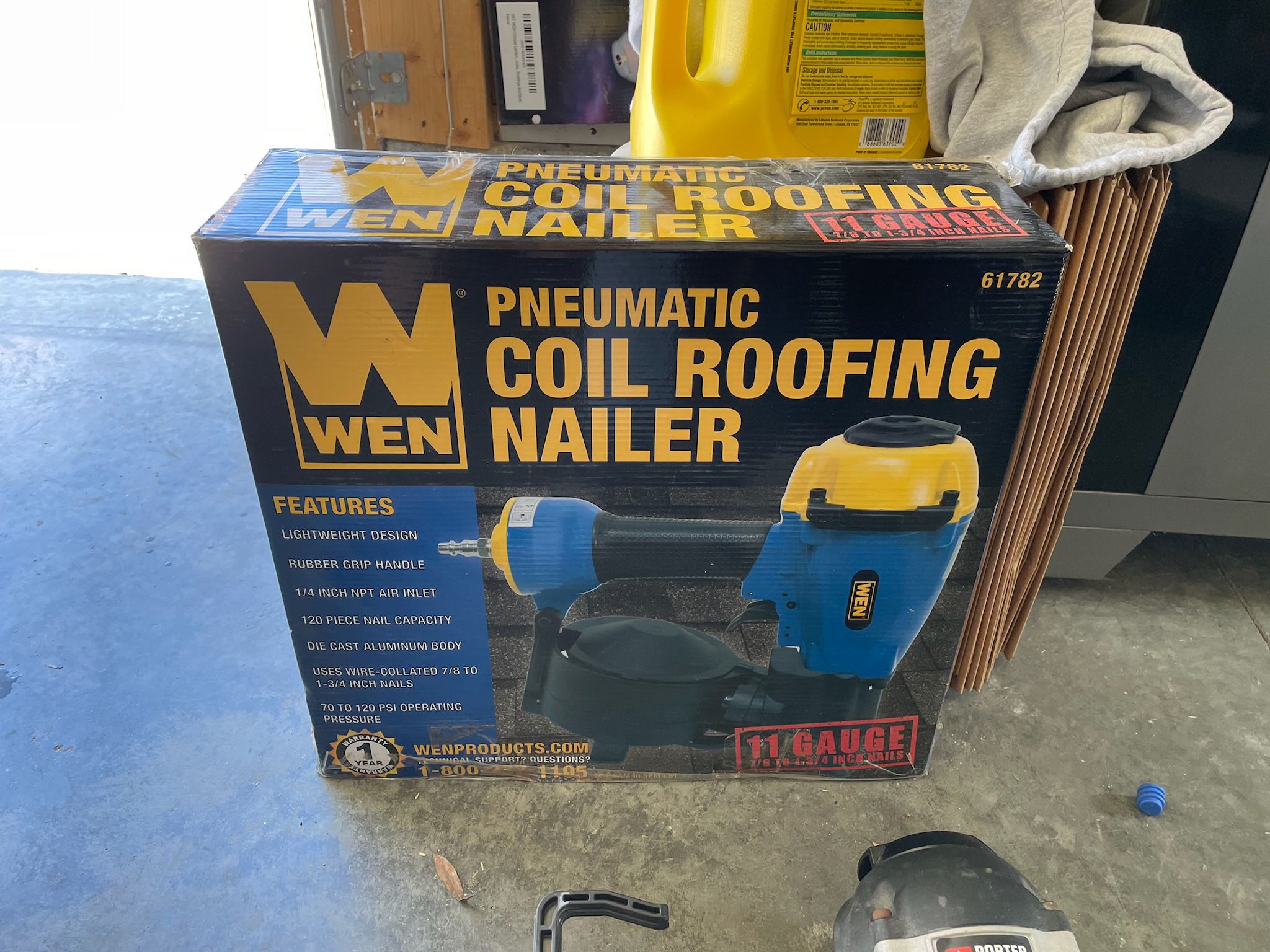 Wen Pneumatic Roofing Nailer