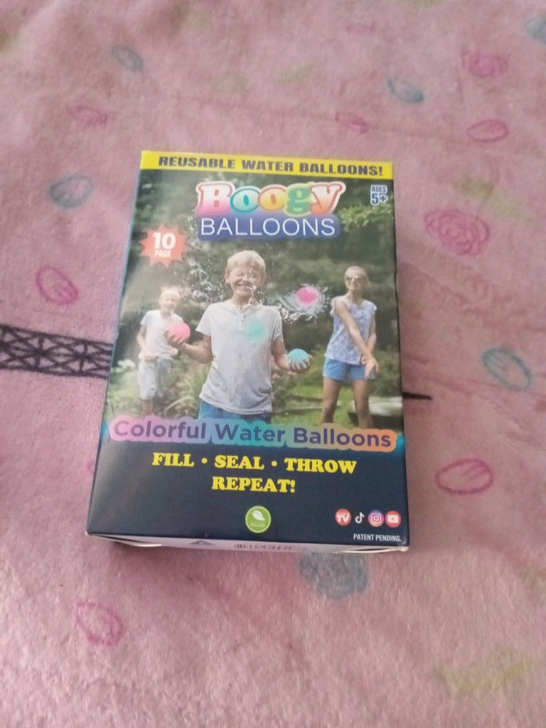 New Boogy Balloons Reuseable Water Balloons 