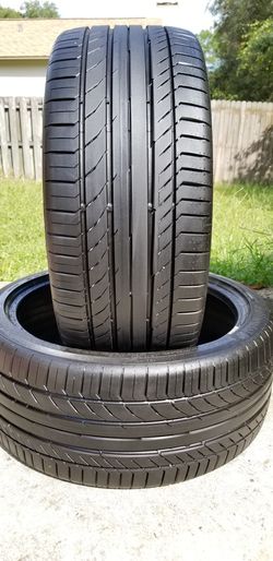 245/35/19 CONTINENTAL SPORT CONTACT 99-100% TREAD