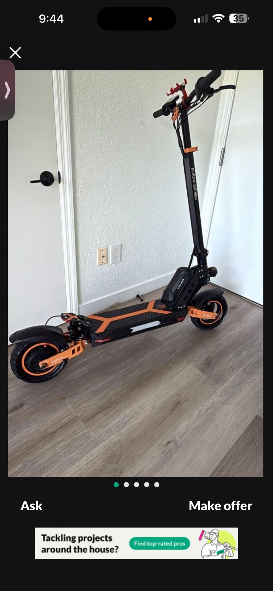 Kurklin G2 Max Electric Scooter
