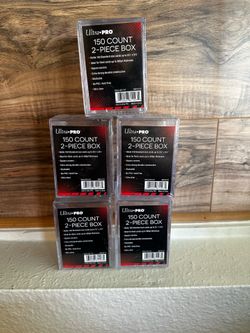Ultra Pro 150 Count 2- Piece Box New PSA